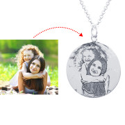 Custom Design Photo Pendant Necklace