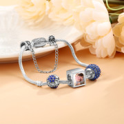 Custom Photo Bracelet Charm