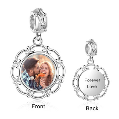 Custom Photo Bracelet Charm