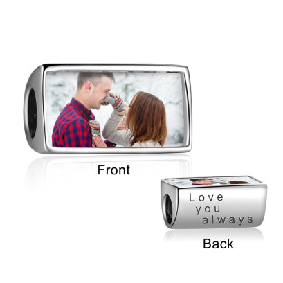 Custom Photo Bracelet Charm