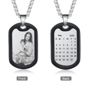 Stainless Steel Personalized Photo Necklace