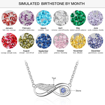 Custom Birthstone Necklace