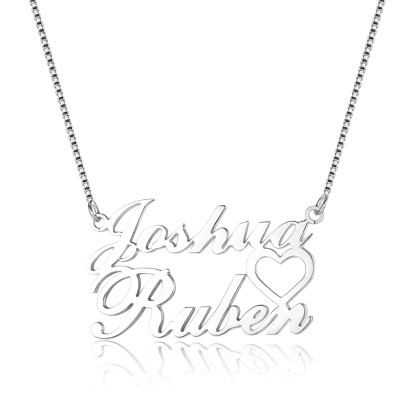 Personalized 925 Sterling Silver Name Necklace