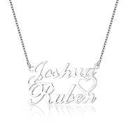 Personalized 925 Sterling Silver Name Necklace