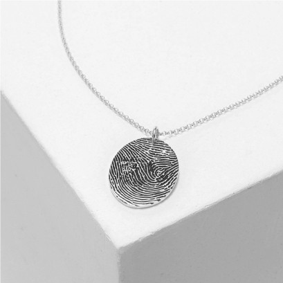 Personalized Fingerprint Necklace