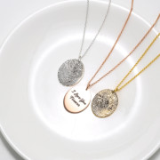 Personalized Fingerprint Necklace