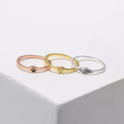 Personalized fingerprint Ring