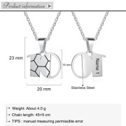 Personalized Stainless Steel Children Necklace