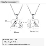 Personalized Stainless Steel Children Necklace