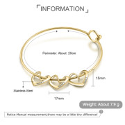 Stainless Steel Love Bracelet