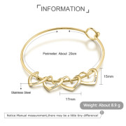 Stainless Steel Love Bracelet