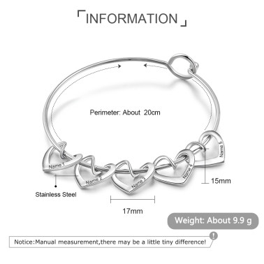 Stainless Steel Love Bracelet