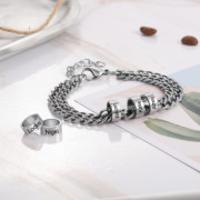 Engraving Stainless Steel Bracelet