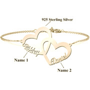 Personalized 925 Sterling Silver Bracelet