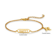 Custom Letter Anklet