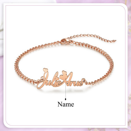 Custom Name Anklet