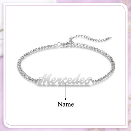 Custom Name Anklet