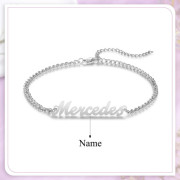 Custom Name Anklet