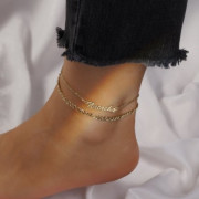 Custom Name Anklet